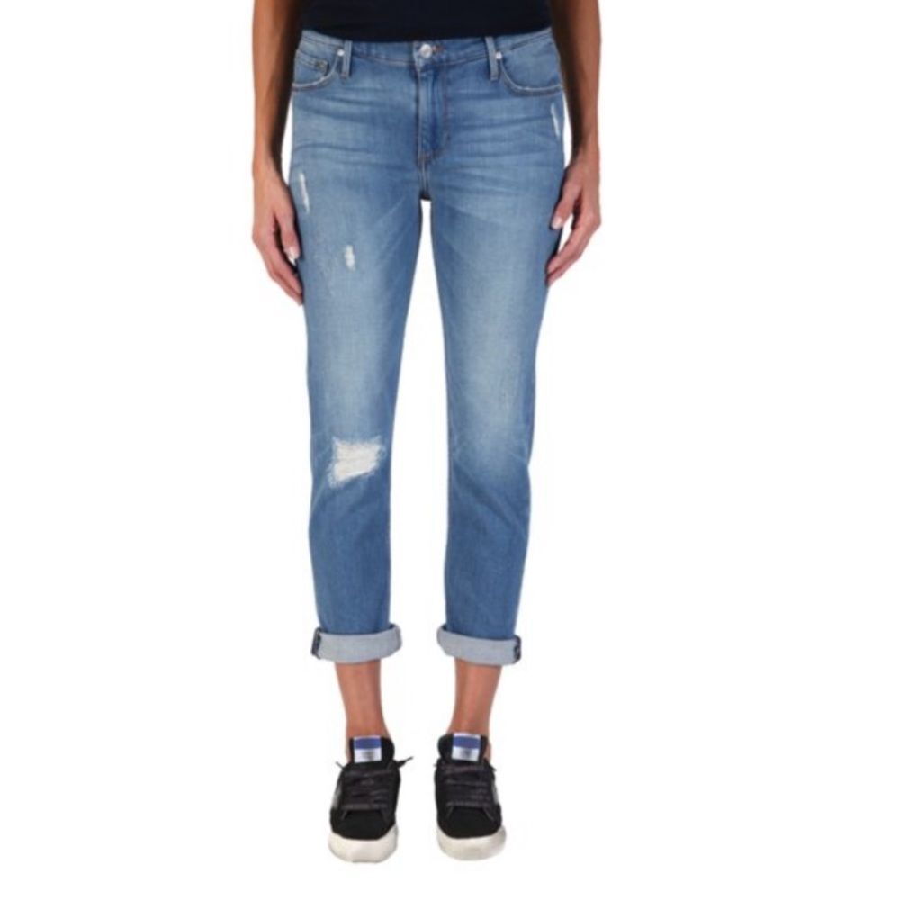 Black Orchid Drop Out Distressed Jeans
